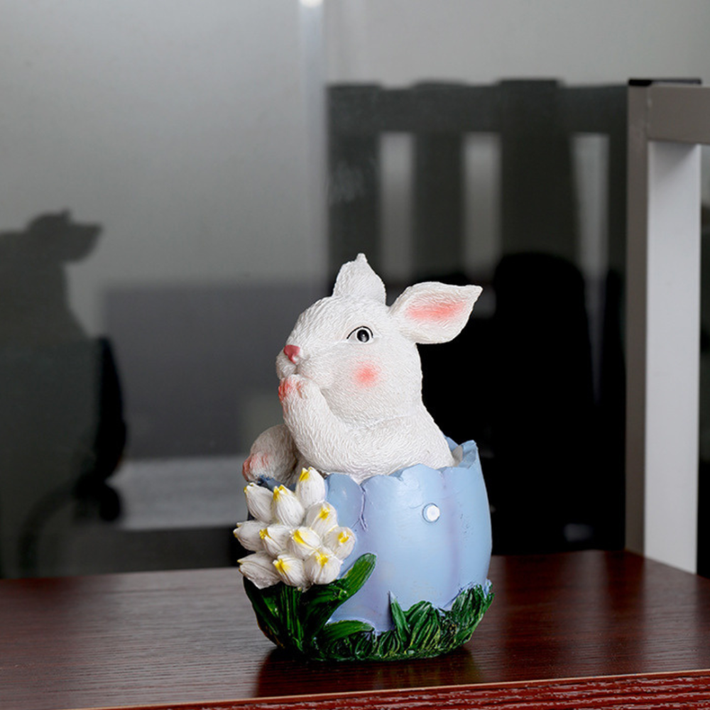 Фигурка Кролик в яйце 14.5 х 9.5 х 9 см из полистоуна. Одесса - изображение 8