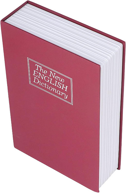 Книга сейф з ключем словник бордовий 24 СМ Вінниця - фото 4