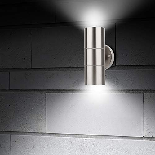 Фасадний настінний світильник ELD Lighting WALL2-BK Twin Up/Down GU10 IP44 вологозахищений вуличний, чорний Київ - фото 6