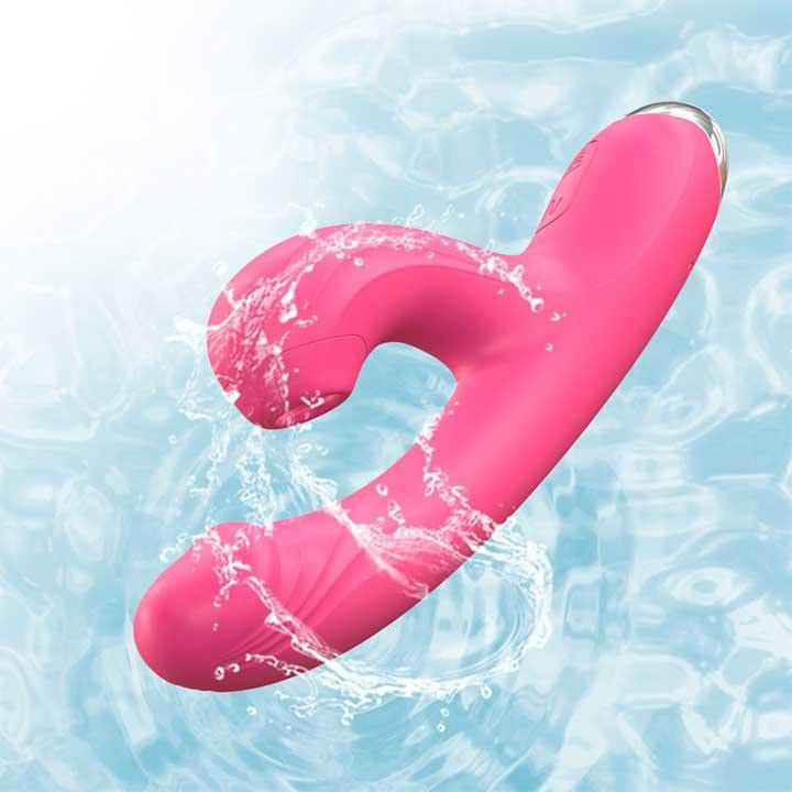 Вібратор - вуманайзер для клітора і точки G "Melo" 20 режимів - Червоний Вінниця - фото 6