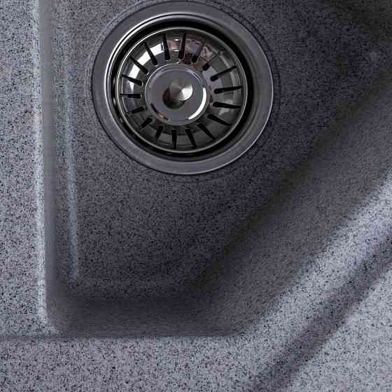 PLATINUM Гранітна мийка для кухні Platinum 9950 PANDORA матова Сіра Київ