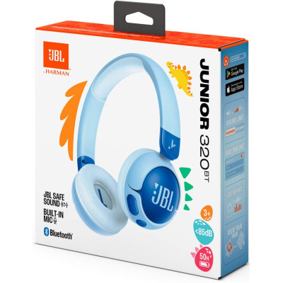 Наушники JBL JR 320BT Blue (JBLJR320BTBLU) Винница - изображение 8