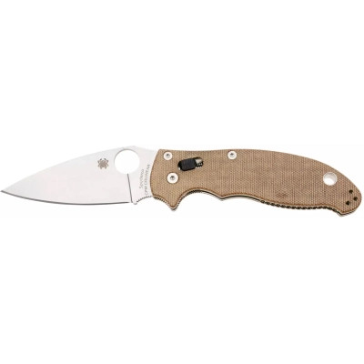 Нож Spyderco Manix 2 CPM Cru-Wear Micarta Brown (C101MPCW2) Винница - изображение 1