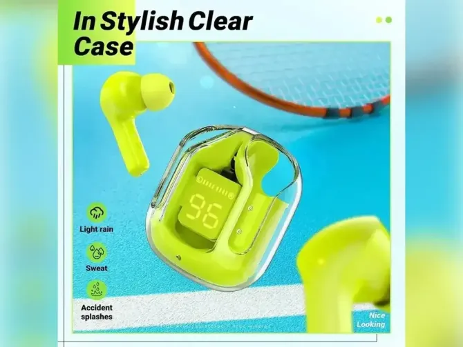 Гарнітура Double з кейсом Bluetooth NB798 TWS навушники із сенсорним керуванням, IPX4, до 20м Київ - фото 6