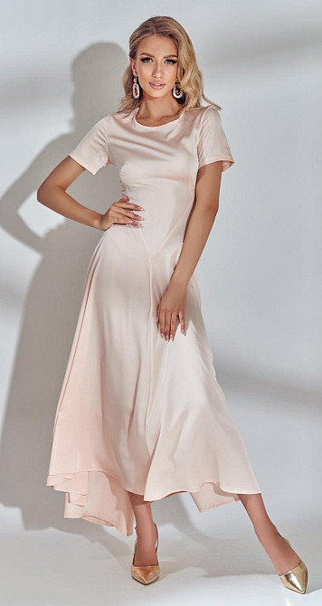 Изящное шелковое платье (46) Киев - изображение 4