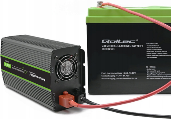Інвертор 12 230 з чистою синусоїдою 2000Вт Qoltec (Польща) Київ
