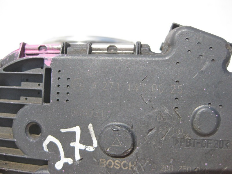 Mercedes-Benz  A2711410025 Дросельна заслінка для двигуна M271 R4 1.6 1.8K E-Class W211 W212 C-Class W203 W204 CLK C209 Одесса - изображение 5