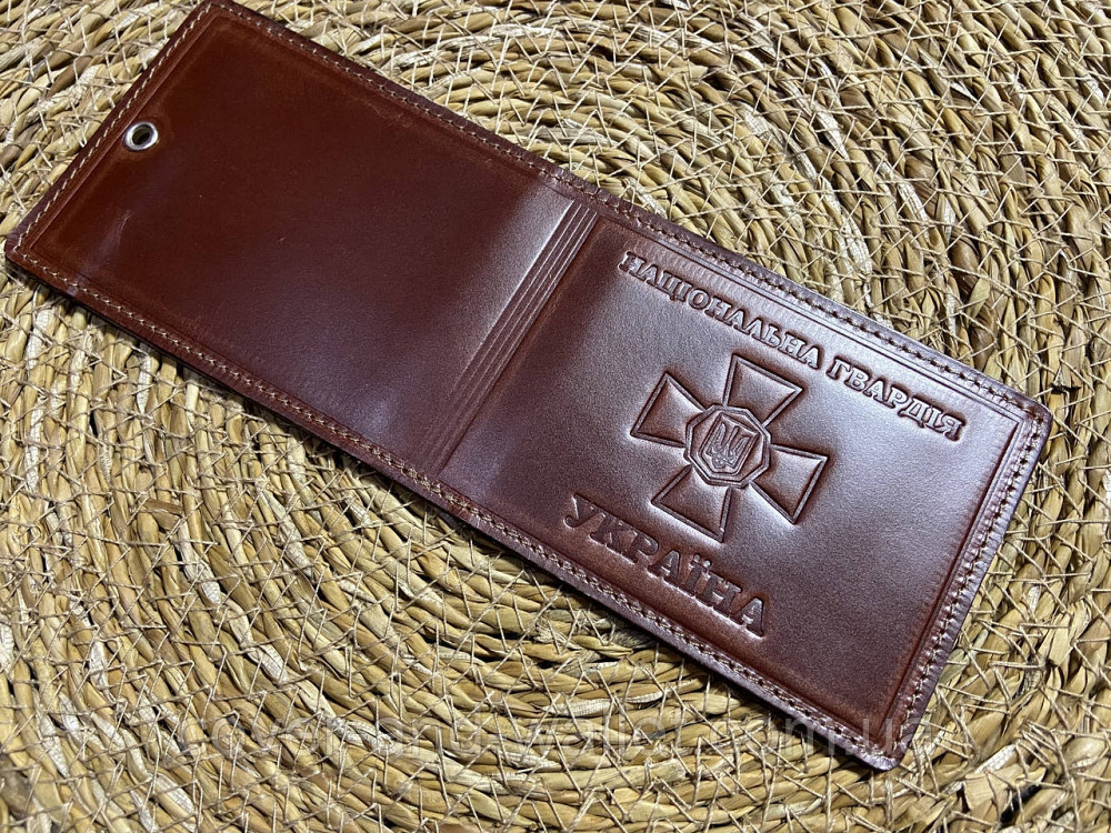 Обложка кожаная  "Національна Гвардія" Київ - фото 2
