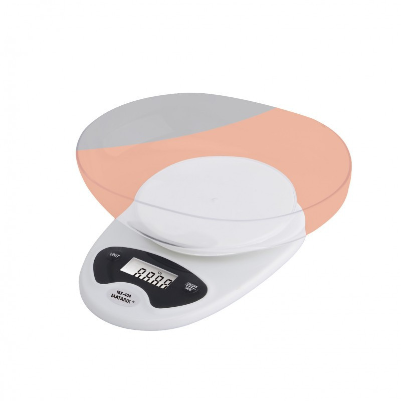 Ваги кухонні MATARIX MX-404 7кг 1грам 7кг  на батарейках, РК-дисплей з підсвічуванням Одеса - фото 2