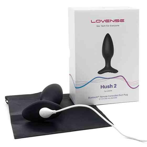 Анальна смарт-вібропробка Lovense Hush 2, розмір S Sex Aura Київ