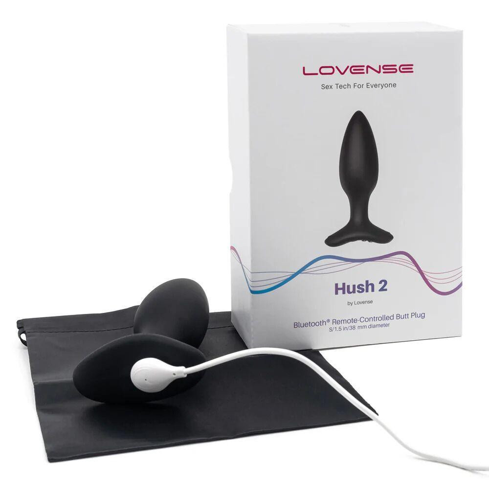 Анальна смарт-вібропробка Lovense Hush 2, розмір S Sex Aura Київ - фото 3