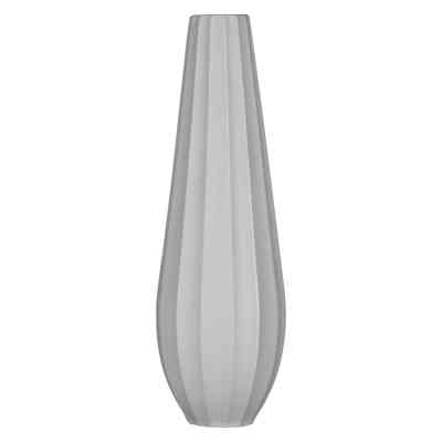 Ваза Ardesto Molize, 8.5х27.5см, порцеляна, сірий (AR3810G) Винница