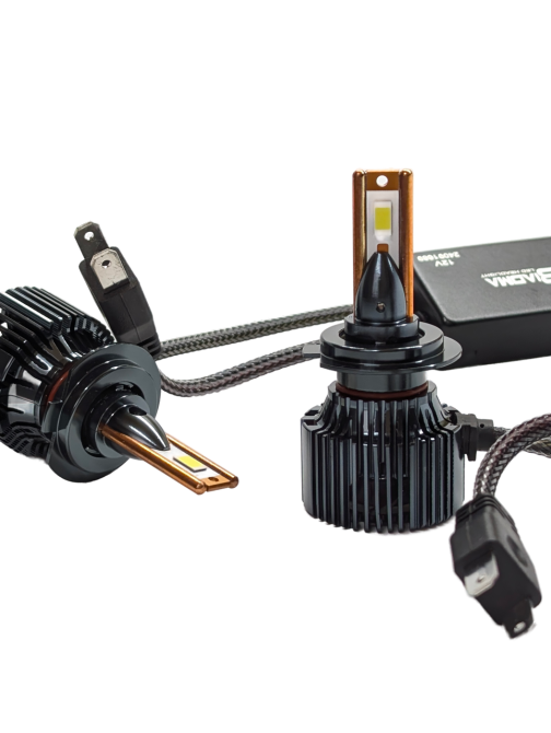 Комплект світлодіодних ламп StarLight Ultra Truck +200% H7 55W 6000K 24V Харків - фото 4