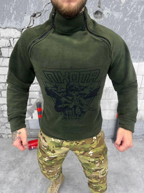 Флисовка RENG  пихота олива флис Одесса - изображение 8
