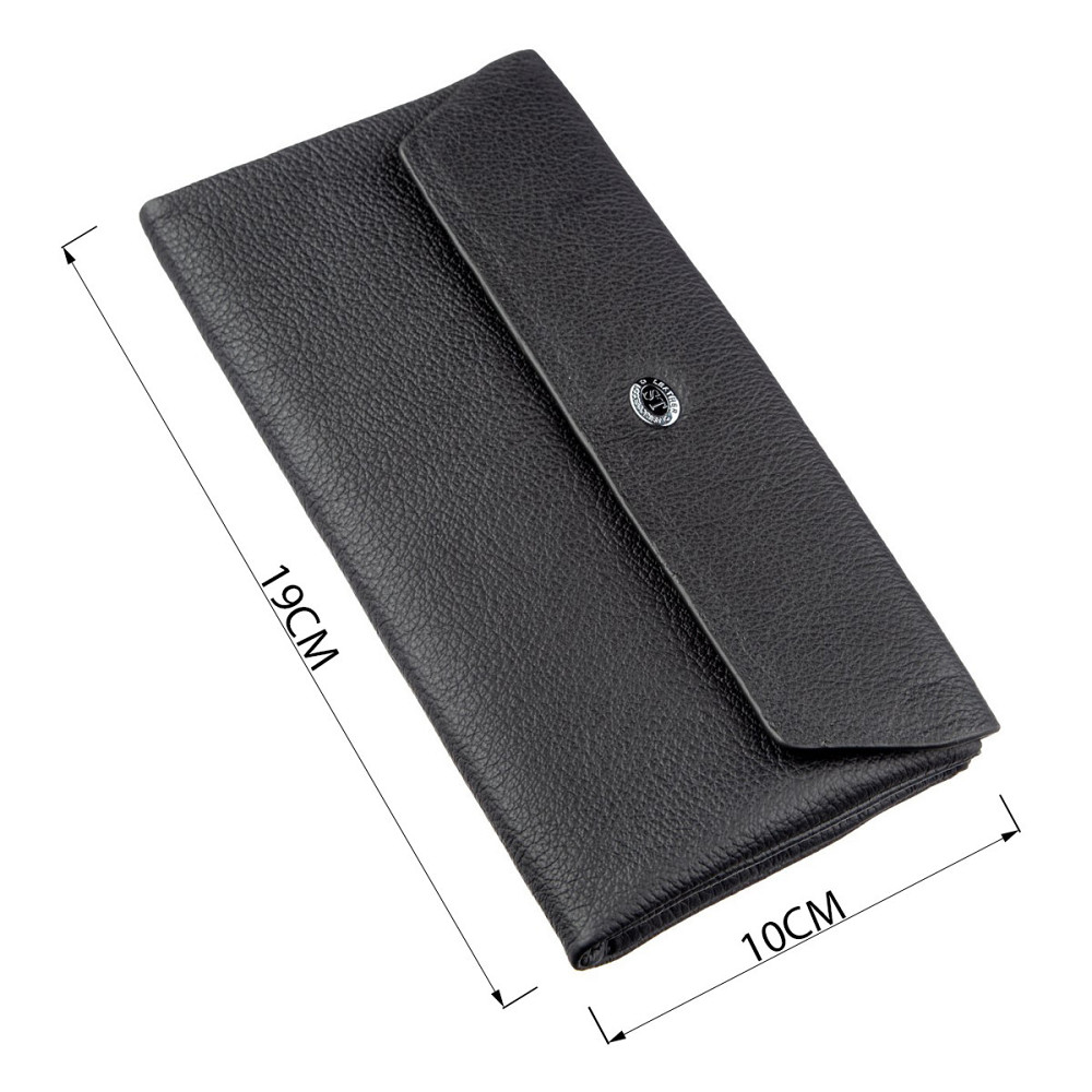 Незаурядный женский клатч Черный (ST Leather) Киев - изображение 1