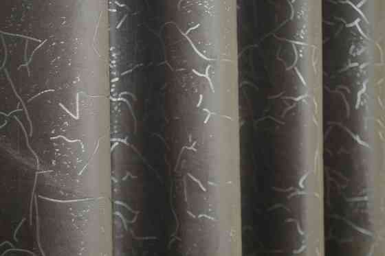 Шторна тканина оксамит (бархат) колекція "Афіна" Туреччина, висота 3м колір какао 1316ш Київ