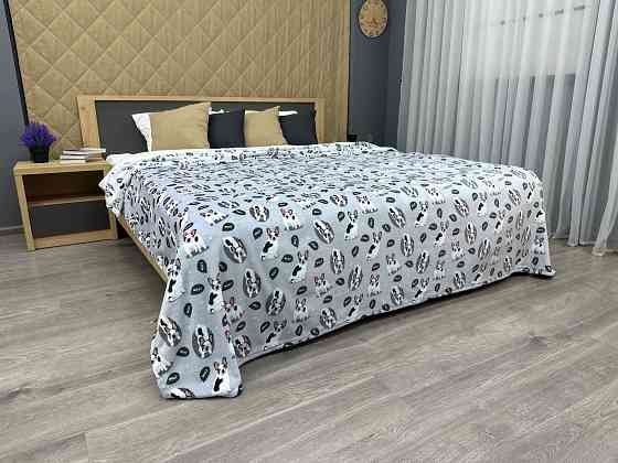 Плед-покривало Decorator WellSoft WOOF 150х210 см з принтом "Песики" (87-194) Київ