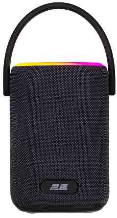 Портативна акустична система 2E SoundXDrum 50Вт, BT 5.3, TWS, RGB, PowerBank, IPX7, Чорний Киев