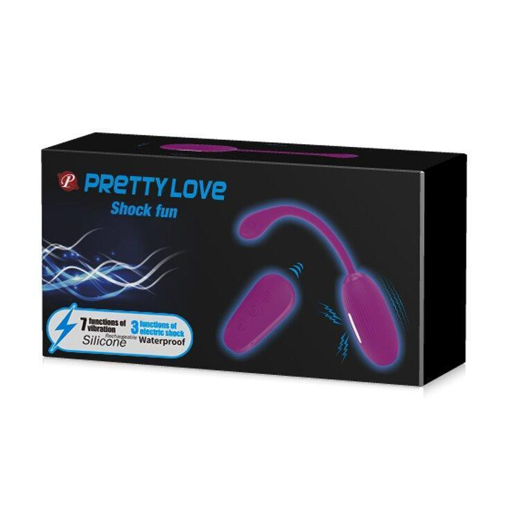 Виброяйцо-электростимулятор Pretty Love «Shock Fun» BI-014609W Sex Aura Киев - изображение 9