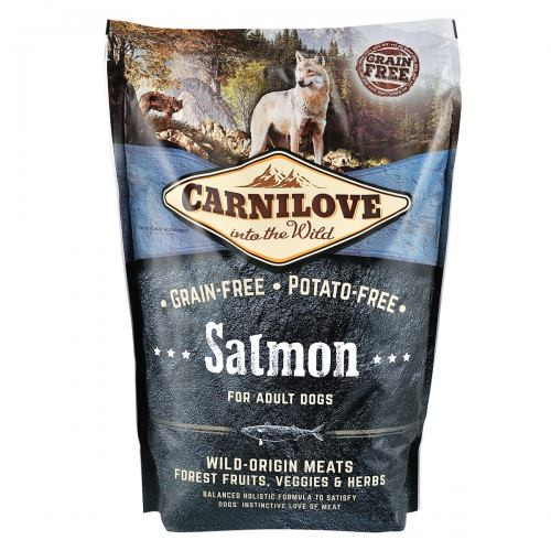 Корм сухой Carnilove Adult Salmon для взрослых собак всех пород с лососем 1,5 кг Киев - изображение 3