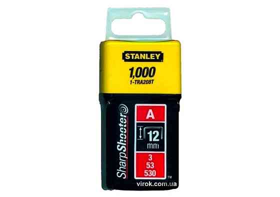 Скоба для степлера STANLEY "Light Duty" тип "А", h = 12 мм, 1000 шт. Одеса