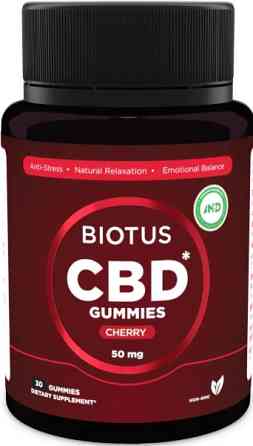 Канабідіол Biotus CBD Gummies 50 мг 30 желейных мишек Київ