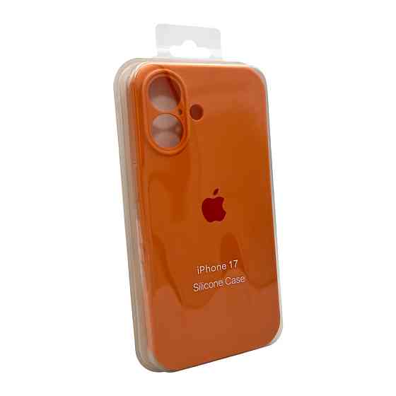 Чохол для смартфона Silicone Full Case AA Camera Protect for Apple iPhone 17 34,Papaya Київ