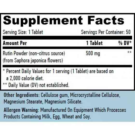 Рутин Haya Labs Rutin 50 tabl Луцк