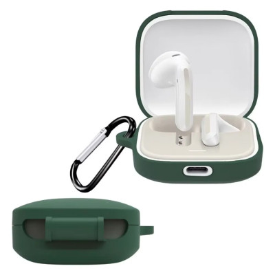 Чехол для наушников BeCover Silicon для Xiaomi Redmi Buds 6 Active Dark Green (712014) Винница - изображение 1