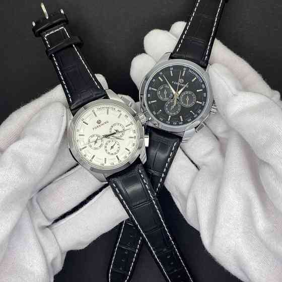 Forsining 6625 Silver-White Leather Київ