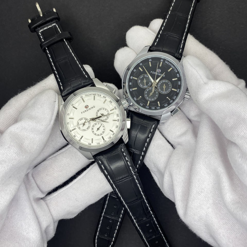 Forsining 6625 Silver-White Leather Киев - изображение 4