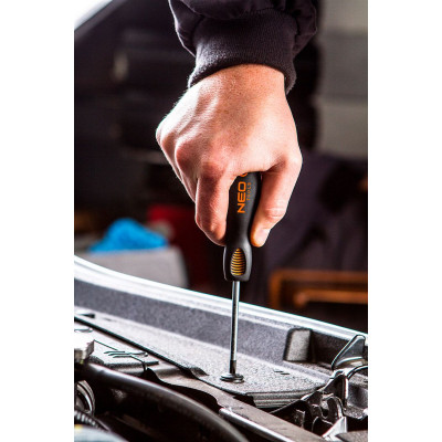 Шило Neo Tools 6х100мм, CrV (04-037) Вінниця - фото 2