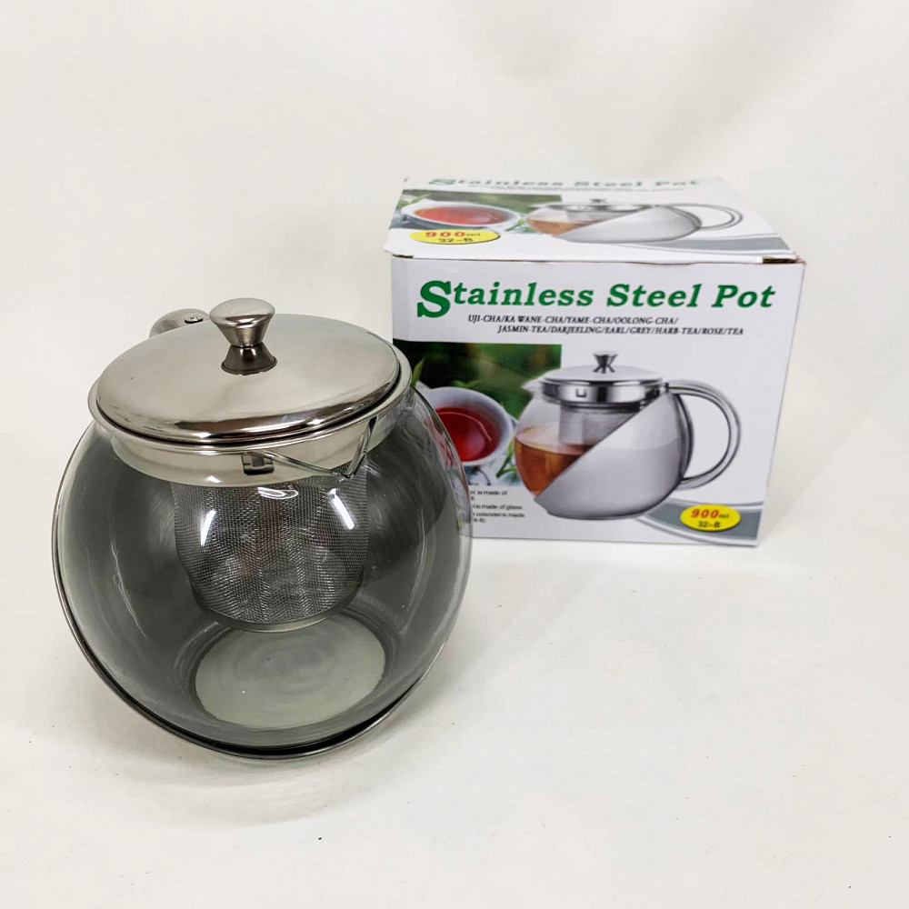 Стильний чайник для заварювання UNIQUE UN-1163 0, 90 л, Заварник для трав Чайники заварювання CW-34 Івано-Франківськ - фото 7