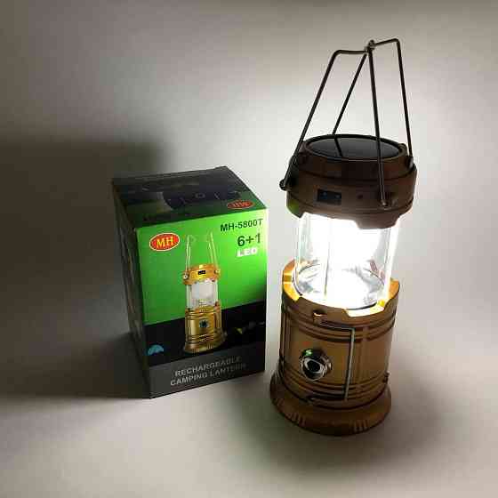 Акумуляторний ліхтарик для намету CAMPING, Аварійна лампа для кемпінгу Потужний ліхтар риболовлі TY-38 Львів