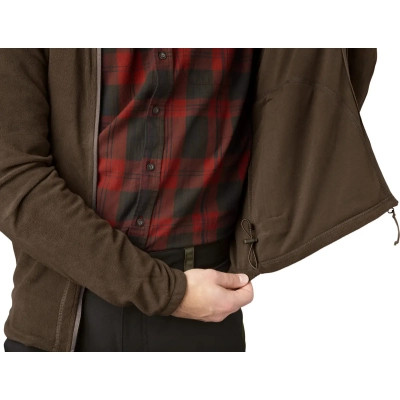 Кофта Seeland Benjamin fleece Темно коричневий XL (13021551606) Вінниця - фото 7