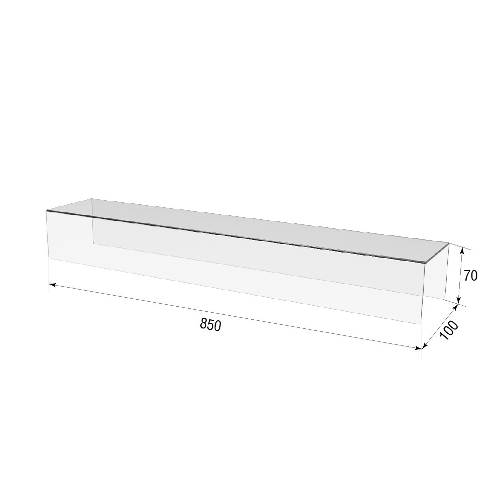 Подиум EKOSTAR 850х70х100 Киев - изображение 3