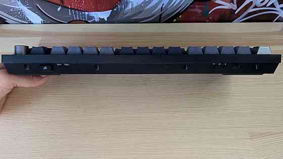 Ігрова механічна клавіатура Corsair K65 Plus Wireless RGB 75% MLX Red Hot-Swap AZERTY безпровідна фірмова геймерська Київ