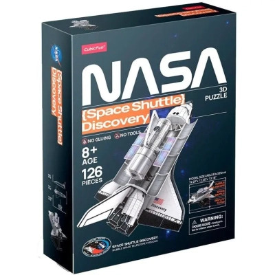 Пазл Cubic Fun 3D NASA Космічний шатл Діскавері (DS1057h) Вінниця - фото 1