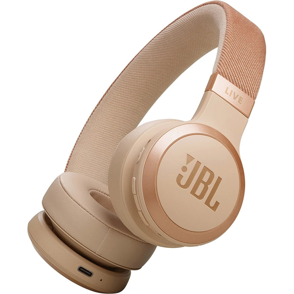 Bluetooth-гарнітура JBL Live 670NC Sandstone (JBLLIVE670NCSAT) ( Бежевий ) Харьков - изображение 8