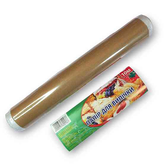 Папір для випікання 10 м 29 см коричневий пергаментний Харків