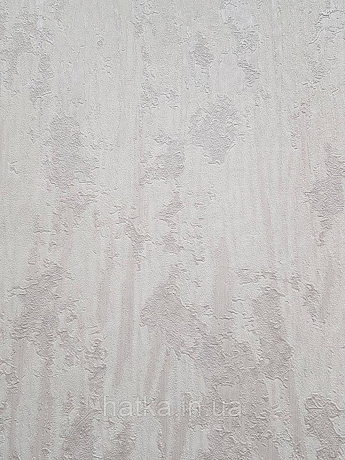 Шпалери вінілові на флізеліні гарячого тиснення DU&KA 1.06х10 вензель основа під штукатурку сірі коричневі Київ - фото 1