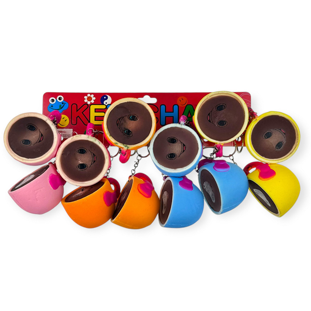 Сквіші брелок іграшки Кава 12 шт Київ - фото 1