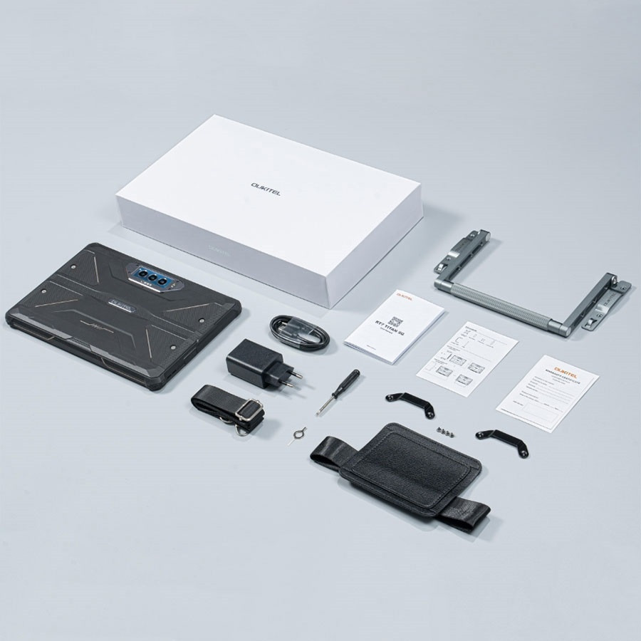 Планшет Oukitel RT7 5G 10.1" FHD+ /12GB/512GB/ Dimensity720 /32000mAh/ 48+32Мп /IP69K/NFC/LTE Black Винница - изображение 6