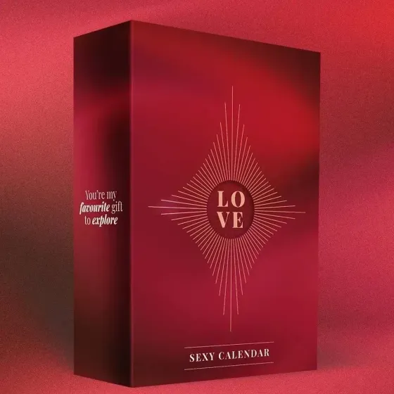 Адвент-календар Dream Toys Pleasure Box, червоний, 24 предмети Sex Aura Київ