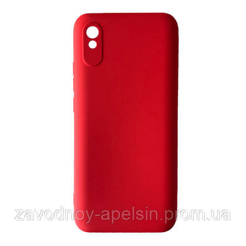 Xiaomi Redmi 9A Cіліконовий чохол Colorful (червоний) Одеса - фото 1