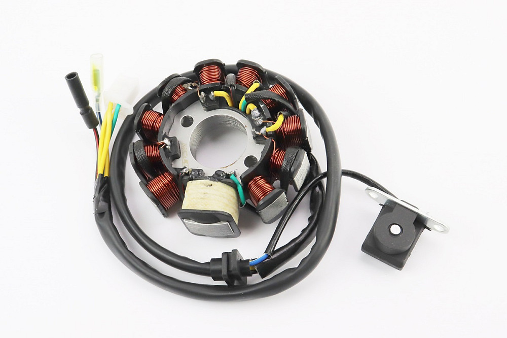 Статор магнето (генератора) (11 котушок роз'єм "мама 4+2") висота 32мм Киев - изображение 2