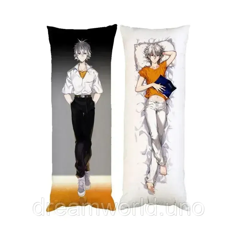 Подушка дакимакура Каору Нагиса Евангелион Evangelion декоративная подушка для обнимания 30х60 Харьков - изображение 1