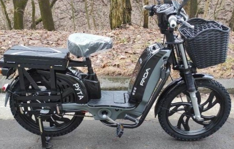 Топ‼️‼️Електровелосипед FADA РУТА чорний (800W 60V-15Ah) Київ - фото 2