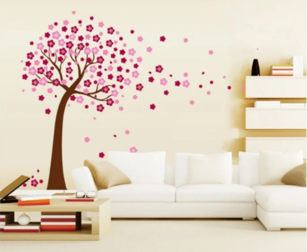 Декоративная виниловая наклейка Цветущее дерево Киев - изображение 2