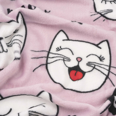 Плед Ardesto Flannel 100% полиэстер, котики 160х200 см (ART0132PB) Винница - изображение 4